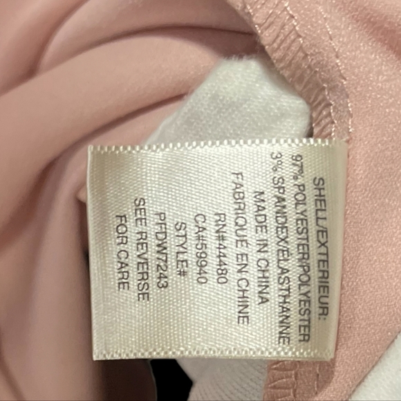 💕💕Love, Fire Pink Cami Slip Dress with Adjustable Spaghetti Strap… - Picture 15 of 16